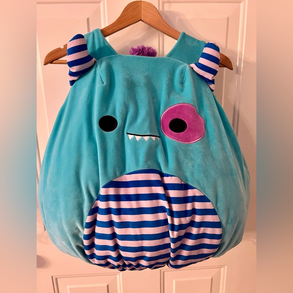Squishmallow Morty the Monster Unisex Halloween Costume size 6 years +